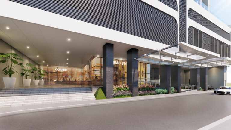 SMDC Mint Residences Commercial Area Frontage