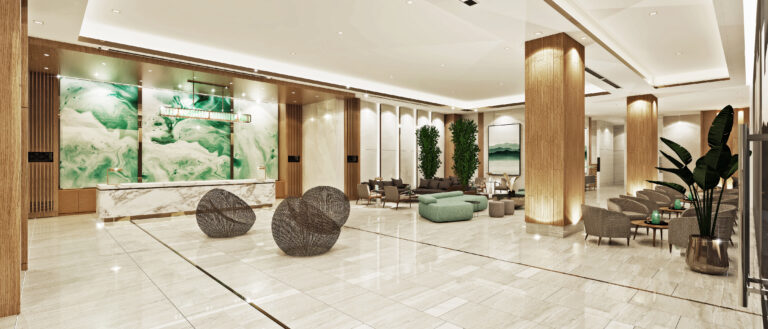 SMDC Mint Residences Lobby Reception Area