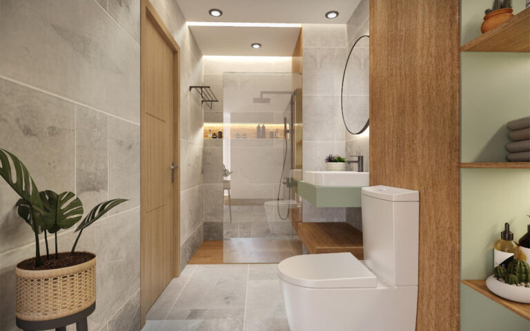 Unit Render - 1BR with Balcony - 04